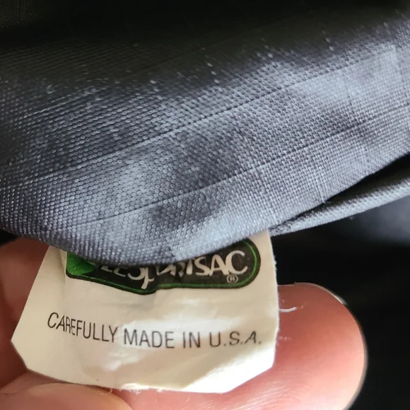 vintage 1980s lesportsac every day crossbody bag black made in USA - Picture 3 of 7